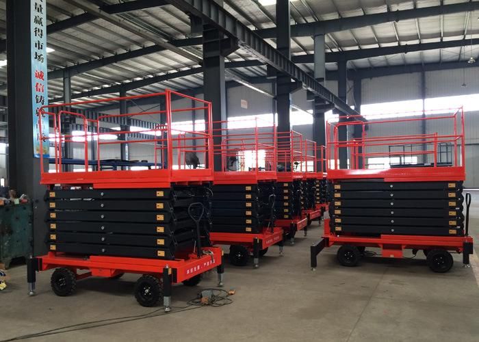 10m 450kg Electric Mobile Scissor Lift