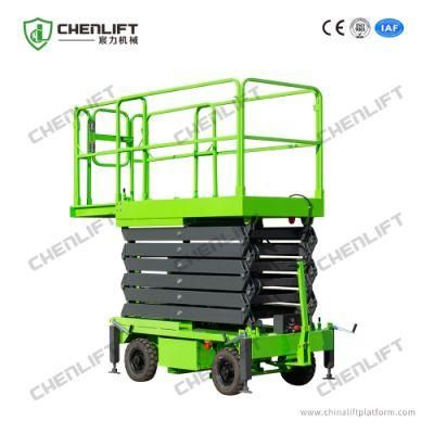 500 Kg Mobile Scissor Lift Work Platform Hydraulic Lift Table