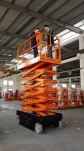 Full Electric Self-Propelled Mini Scissor Lift Aerial Work Platform