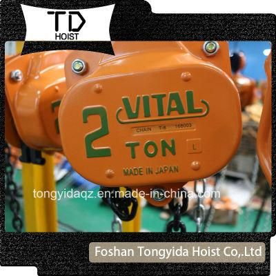 10 Ton Vital Chain Block 1 Ton 2 Ton 3 Ton Chain Hoist 5 Ton Manual Chain Hoist