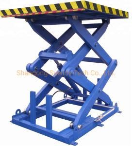 Professional Fixed Hydraulic Vertical Scissor Loading Dock Lift Stationary Scissor Lift Table for Warehouse