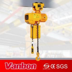 2t with Manual Trolley Electric Chain Hoist
