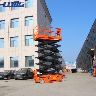 4.5m-9.75m Building Crane Ltmg Work Platform Manlift Scissor Table Lift