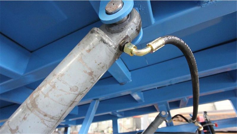 Forklift Container Loading Mobile Hydraulic Dock Loading Ramp