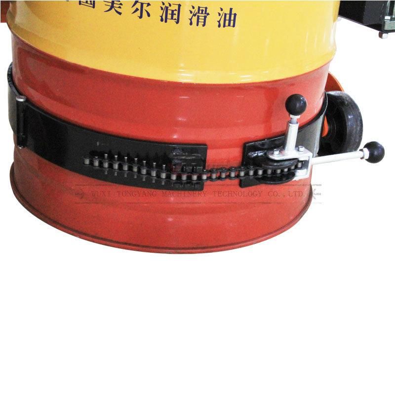450kg Capacity 1500mm Lifting Height Hydraulic Oil Drum Rotator Lifter