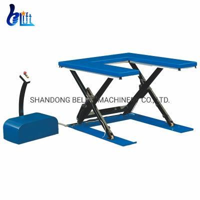 Low Profile Scissor Lift Air Lifting Jack Hydraulic Scissor Lift Table
