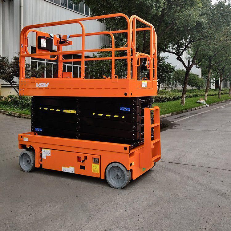 Eelectric Scissor Lift Platform, Working Height 6m-14m