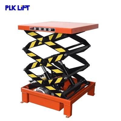 Stationary Electric Hydraulic Lift Table for Sale