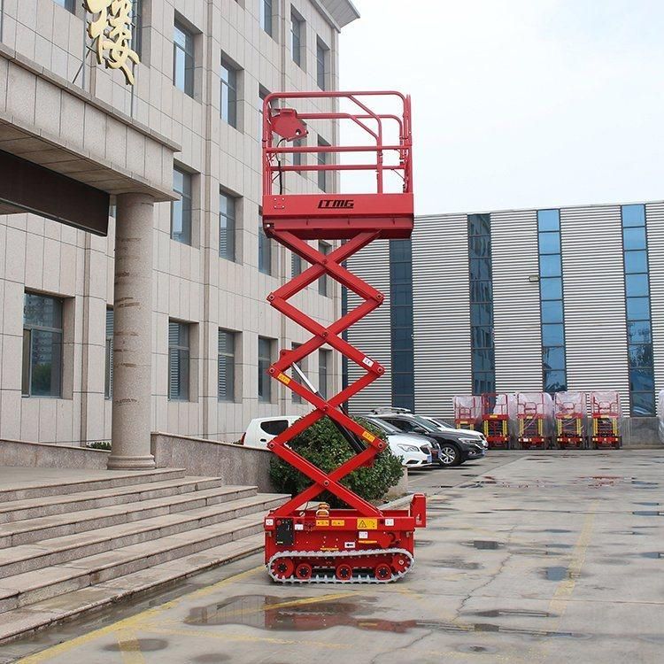 AC 1 Year Ltmg Platform Price Scissor Lift on Tracks