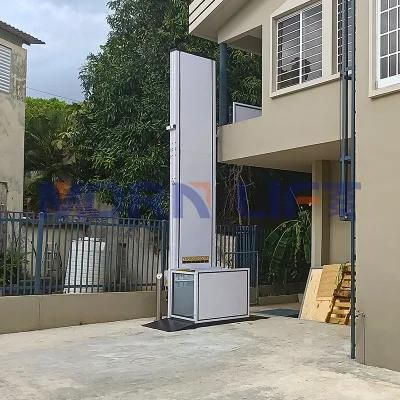 2m One Man Home Hydraulic Lift Elevator for Wheelchair User