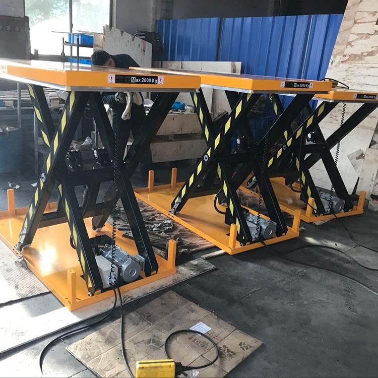 Electric Hydraulic Stationary Scissor Lift Table Scissor Lift