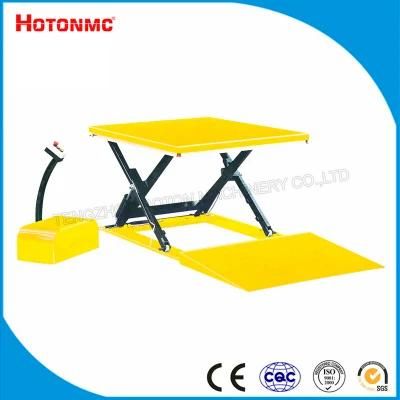 Low Profile Electric Stationary Scissor Lift Table (MOW0701 MOW0702)