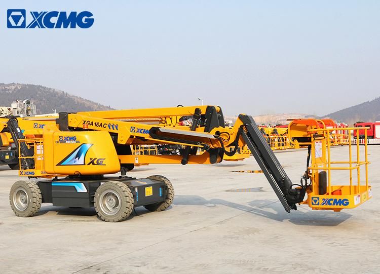 XCMG Official Xga16AC 16m Aerial Work Platform Small Articulated Boom Lifts for Sale