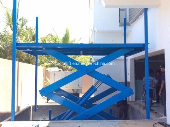 Used Heavy Loading Stationary Hydraulic Scissor Lift Table