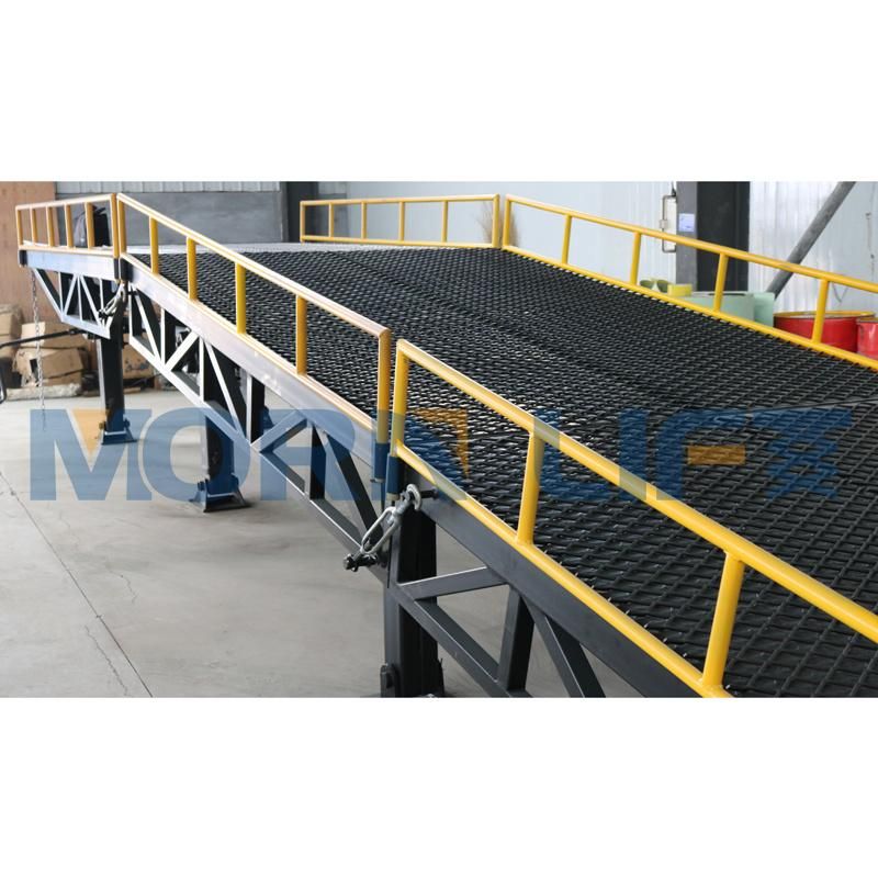 Morn Detachable Container Dock Loading Ramp for Forklift