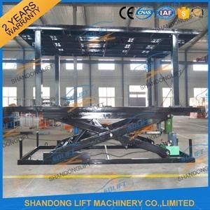 Hydraulic Double Layers Automotive Vertical Car Parking Equipment with Ce