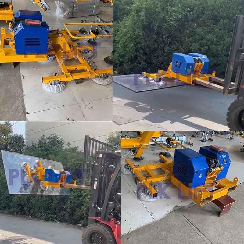 Electric Vacuum Lifting Frame Glass Steel Lifter for Moving