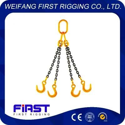 Four Legs Alloy Steel Welded Chain Sling with High Quality