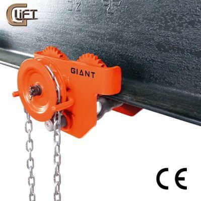 Chinese Brand Giant 0.5-10ton Manual Trolley for Hoist Crane (GCL\GCT Series)