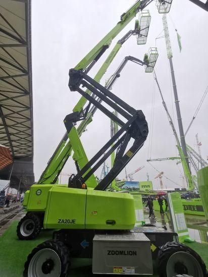 Zoomlion Electric Aerial Working Platform 20m Za20je Articulating Boom Lifts