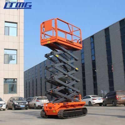 200kg Building Crane Ltmg Work Platform Lifts Double Scissor Lift