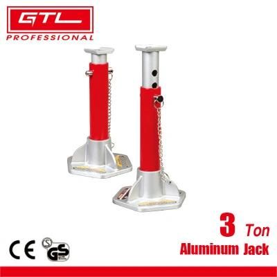 Aluminium Portable Jack Stand 3 Ton Folding Vehicle Car Support High Screw Jack Stand Set, Cars Lift Engine Stand with CE (38401116)