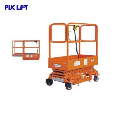 Battery Lift Mini Scissor Lift with 300kg Load Capacity