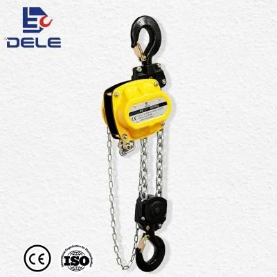 Manual Chain Hoist Lifting Equipment Chain Block Df-3t