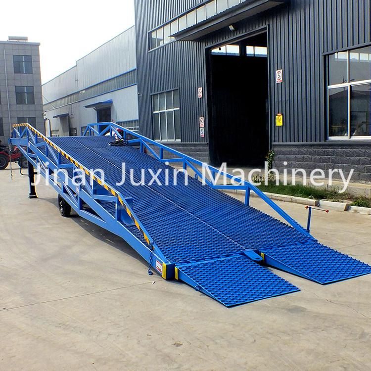 15t Dock Leveler for Logistics Truck Loading and Unloading