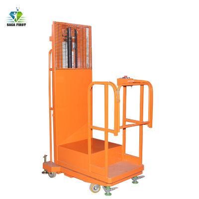 Mini Hydraulic Electric Mobile Order Picker for Warehouse