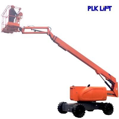 14m Self-Propelled Articulating Boom Lift for Construction Works
