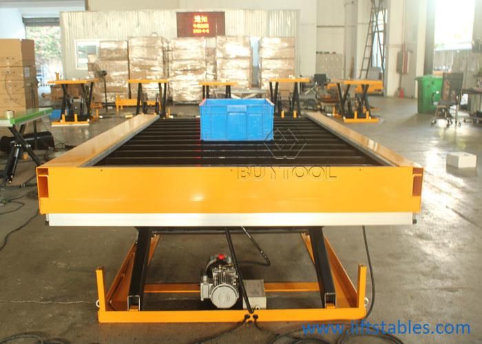 Hand Control Lift 2kw Power Scissor Lift Table 4000 Lb. Cap.
