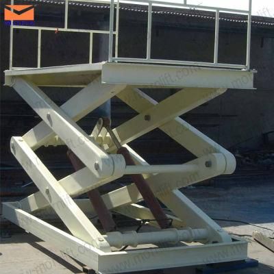 Hydraulic Elevator in Scissor Type Loading 1000kg