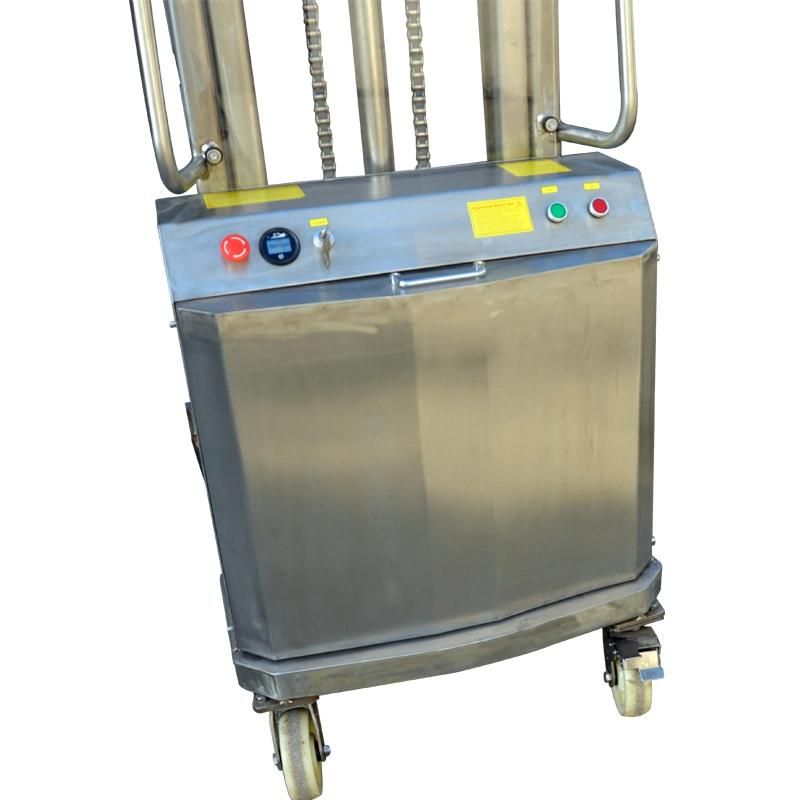 Stainless Steel Battery Operated Stacker