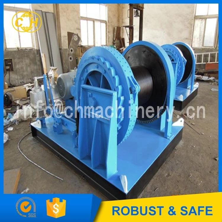 10 Mts 250 Mts Winch Windlass Oil Drilling Platform Offshore Boring Island Mooring Anchoring Hoisting Pull Cables