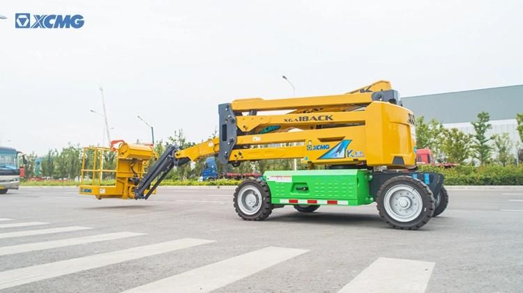 XCMG Official Electric Self Propelled Aerial Work Platform for Sale 18 - 20m Towable Articulating Boom Lift Man Lift Aerial Work Platform Xga18ack Price