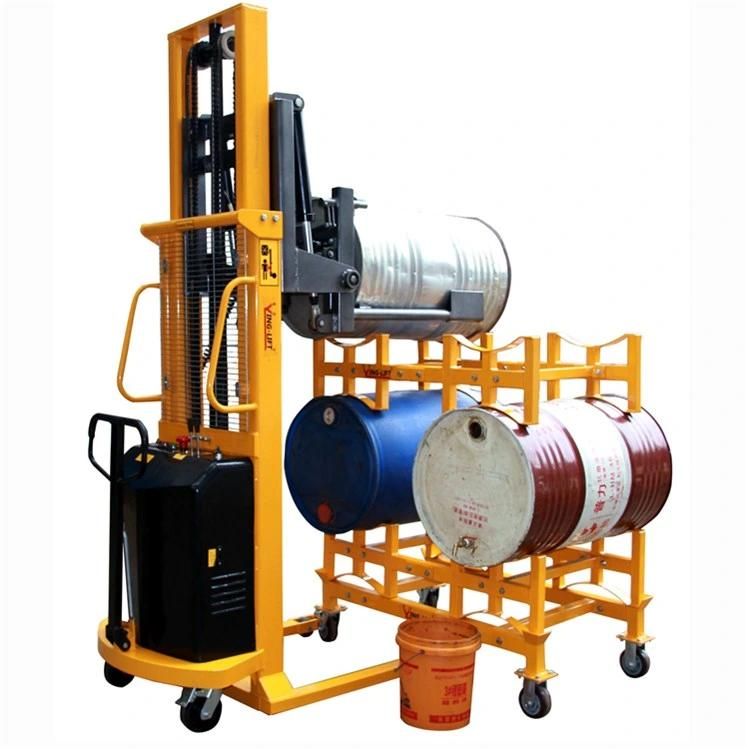 Hydraulic Rotation and Electric Clamping Drum Stacker Yl350