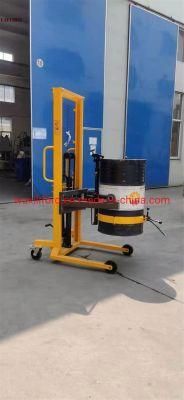 CE Approved 450kg Manual Hydraulic Drum Rotate Lifter Da450