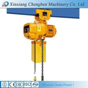 1 Ton Small Electric Chain Hoist of 110V