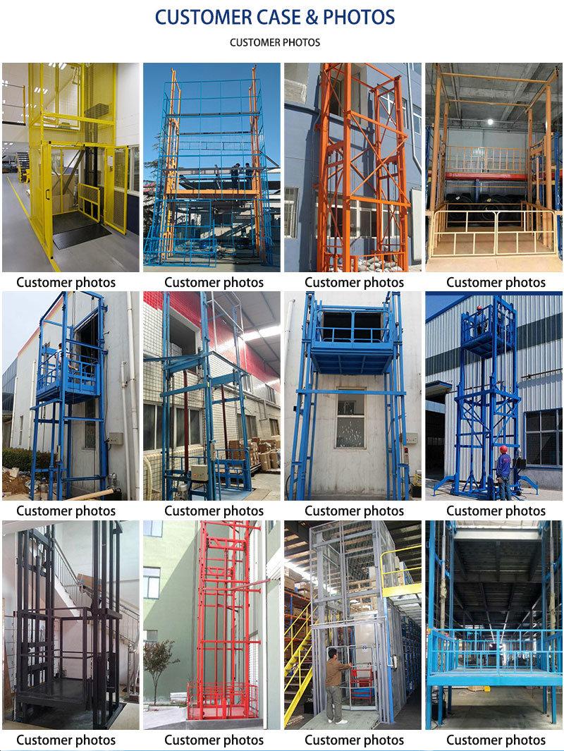 Goods Lift Hydraulic Vertical Cargo Lift for Sale