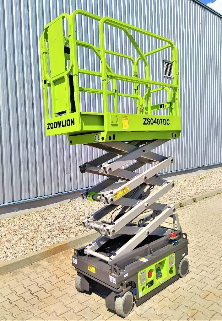 4m-7m Zs0407DC Hydraulic Scissor Lifting Platform