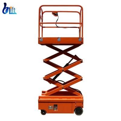 Compact 300kg Mini Hydraulic Lift Machine Smart Scissor Lift