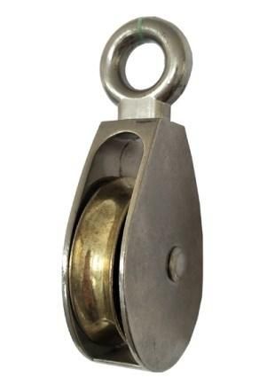 Zinc Alloy Mini Pulley-Single Sheave with Fixed Eye - Copy - Copy