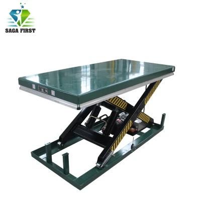 Single Scissor Lift Platform Stationary Hydraulic Lift Table