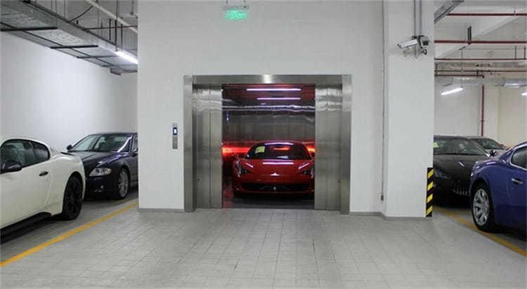Automobile Parking Car Elevator lift lifting equipment 1/2/3/4/5t Cargo elevators