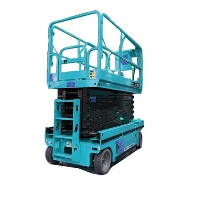 China Manufacturer 4-20 Meters Self Propelled Electric Scissor Lift for Export