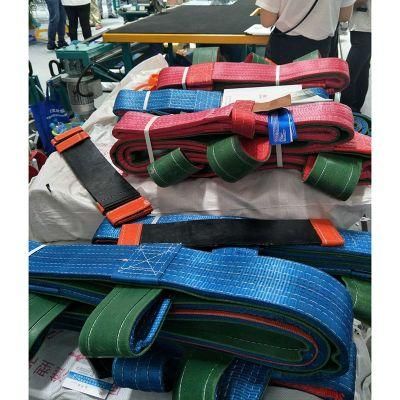 Glass Pack Lifting Sling with Anti-Cutting Layer and Steel Base