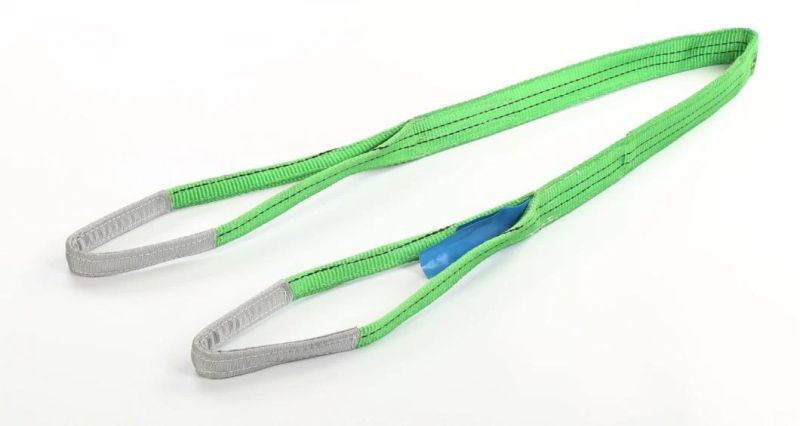 Sf7: 1 2000kg Double Flat Eye to Eye Lifting Belt Polyester Webbing Sling