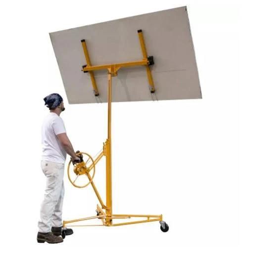 Drywall Tools 4-11 Feet 68kgs Panel Hoist Crane Gypsum Board Lifter Lift with CE GS Drywall Panel Lifter Lift