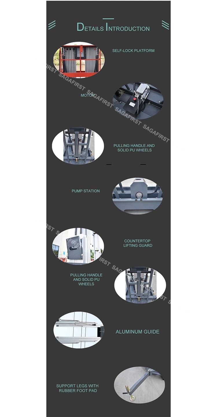 3.5~7.9m Portable Lifting Tool Material Aluminum Alloy Cargo Lift
